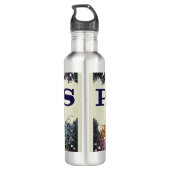 Parijs: Poster Waterfles (Achterkant)