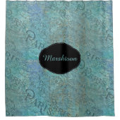  Parijs Postmarks Blauwgroen het Gordijn van de Do (Voorkant)