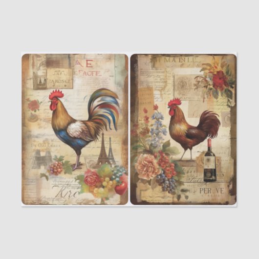 Parijs reis tissuepapier (Voorkant)