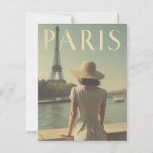 Parijs reis vintage