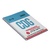 Parijs - Reisjournaal Notitieboek (Rechterzijde)