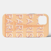 Parijs, Reiskunst, Pastelreizen Kunst Case-Mate iPhone Case (Achterkant (horizontaal))