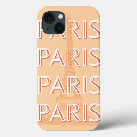 Parijs, Reiskunst, Pastelreizen Kunst Case-Mate iPhone Case (Achterkant)
