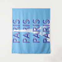 Parijs Reiskunst, Reiskunst, Preppy Kunst, Blauw