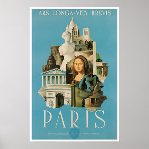 Parijs Reisposter Muurkunst Frankrijk Print Thuis