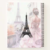 Parijs Reizen  Notitieboek (Achterkant)