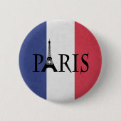 Parijs Ronde Button 5,7 Cm (Voorkant)