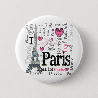 Parijs Ronde Button 5,7 Cm