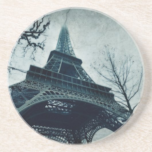 parijs rondreis eiffel zandsteen onderzetter (Voorkant)