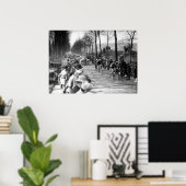 Parijs-Roubaix 1927 aan de kust van Doullens Poster (Thuiskantoor)