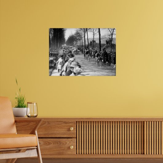 Parijs-Roubaix 1927 op de Doullens-kust Poster (Woonkamer 2)
