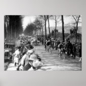 Parijs-Roubaix 1927 op de Doullens-kust Poster (Voorkant)