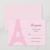  Parijs RSVP Kaartje (Voorkant / Achterkant)