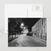 Parijs 's nachts briefkaart (Voorkant / Achterkant)