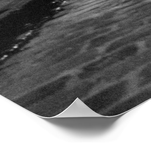 Parijs 's nachts poster (Hoek)