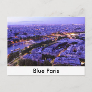 Parijs 's nachts, Seine Briefkaart