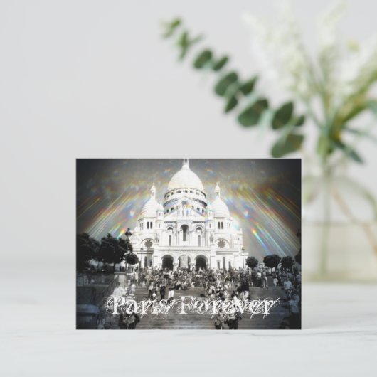 Parijs - Sacré Coeur Briefkaart (Staand voorkant)