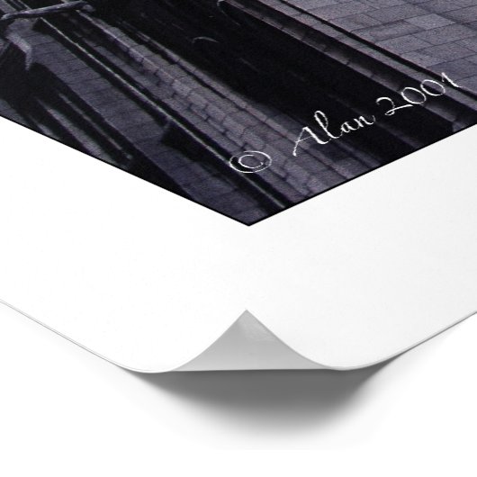 Parijs, Sacré-Coeur Poster (Hoek)