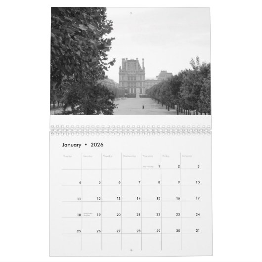 Parijs — Scenes of the City Kalender (Jan 2026)