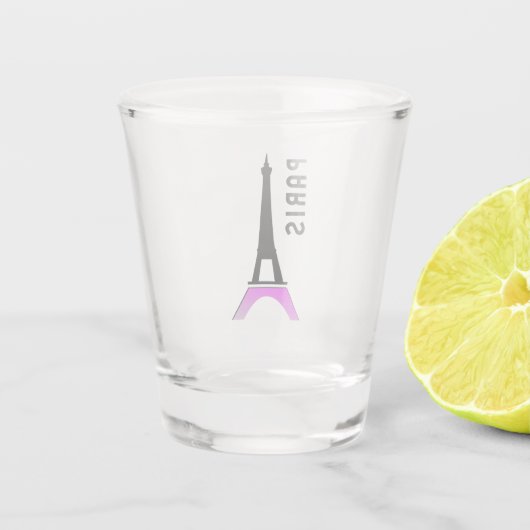 Parijs Shot Glas (Achterkant)