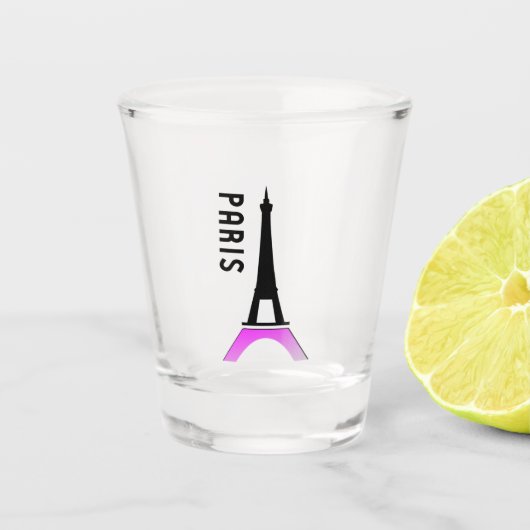 Parijs Shot Glas (Voorkant)