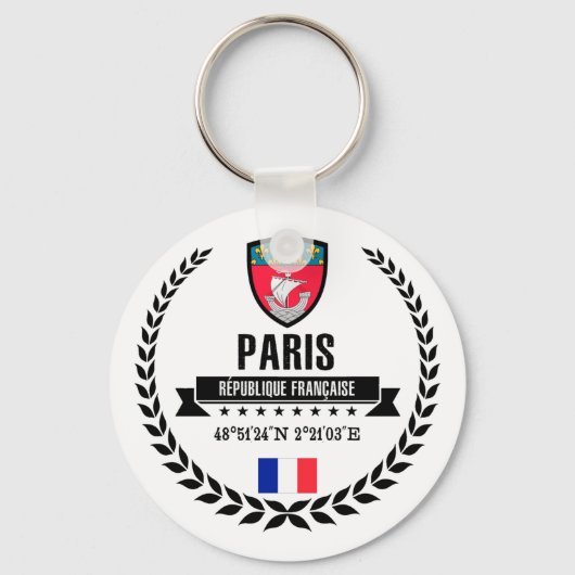 Parijs Sleutelhanger (Voorkant)