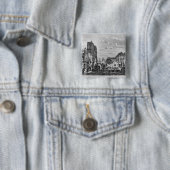 Parijs, sloop van een deel van de Cite Vierkante Button 5,1 Cm (In situ)