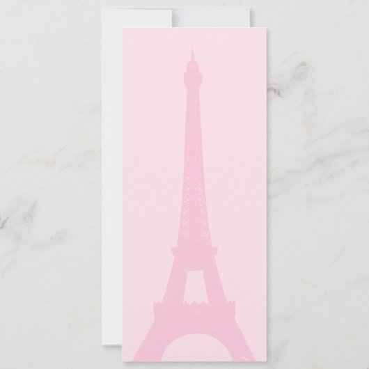  Parijs sparen de Datum Save The Date (Achterkant)