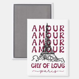 Parijs Stad van de Liefde – Eiffeltoren Reis Souve Magneet