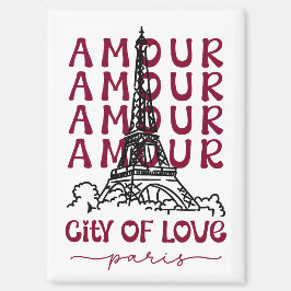 Parijs Stad van de Liefde – Eiffeltoren Reis Souve Magneet