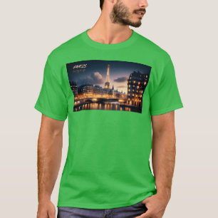 Parijs Stad van licht Grote Steden Collectie T-shirt