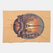 Parijs, Stad van Liefde & Licht Theedoek (Horizontaal)