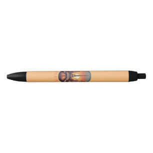 Parijs, Stad van Liefde & Licht Zwarte Inkt Pen