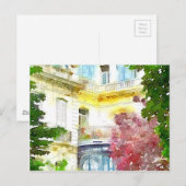 Parijs startpunt briefkaart (Voorkant / Achterkant)