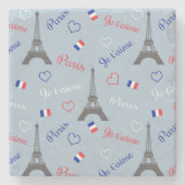 Parijs Stenen Onderzetter (Voorkant)