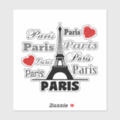 Parijs Sticker (Vel)