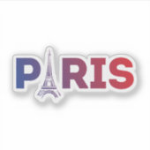 Parijs Sticker (Voorkant)