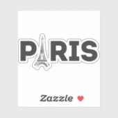Parijs Sticker (Vel)