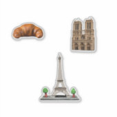 Parijs stickers (Voorkant)