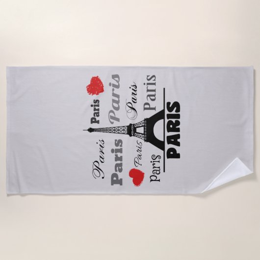 Parijs Strandlaken (Voorkant)