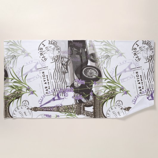 Parijs Strandlaken (Voorkant)