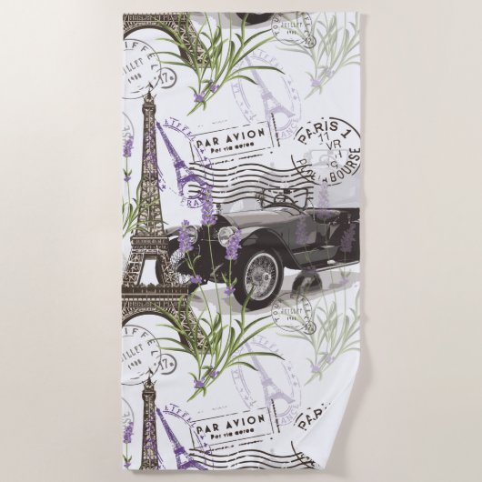  Parijs Strandlaken (Voorkant)