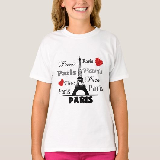 Parijs T-shirt (Voorkant)