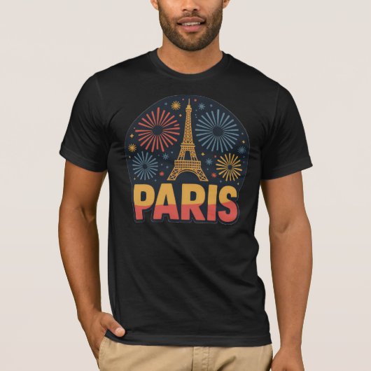 PARIJS T-SHIRT (Voorkant)