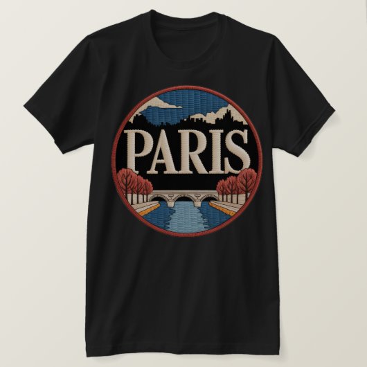PARIJS T-SHIRT (Design voorkant)