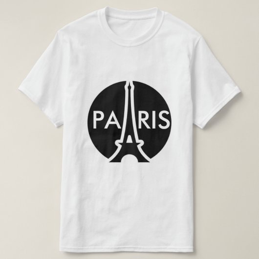 Parijs T-shirt (Design voorkant)