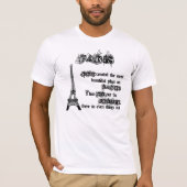 Parijs T-shirt (Voorkant)