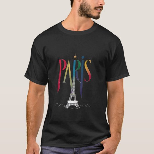 Parijs T-shirt (Voorkant)