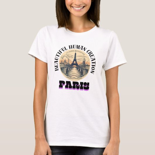 Parijs T-shirt (Voorkant)