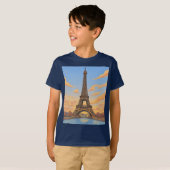 Parijs T-shirt (Voorkant volledig)